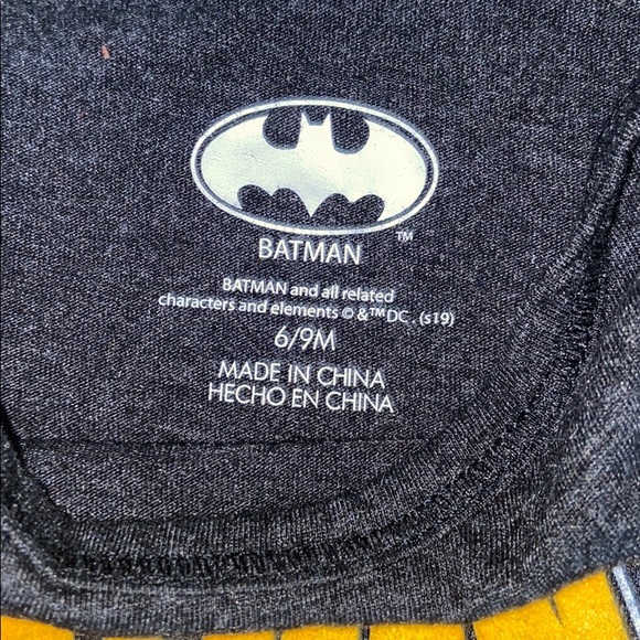 Batman short sleeve onesies - Picture 5 of 5